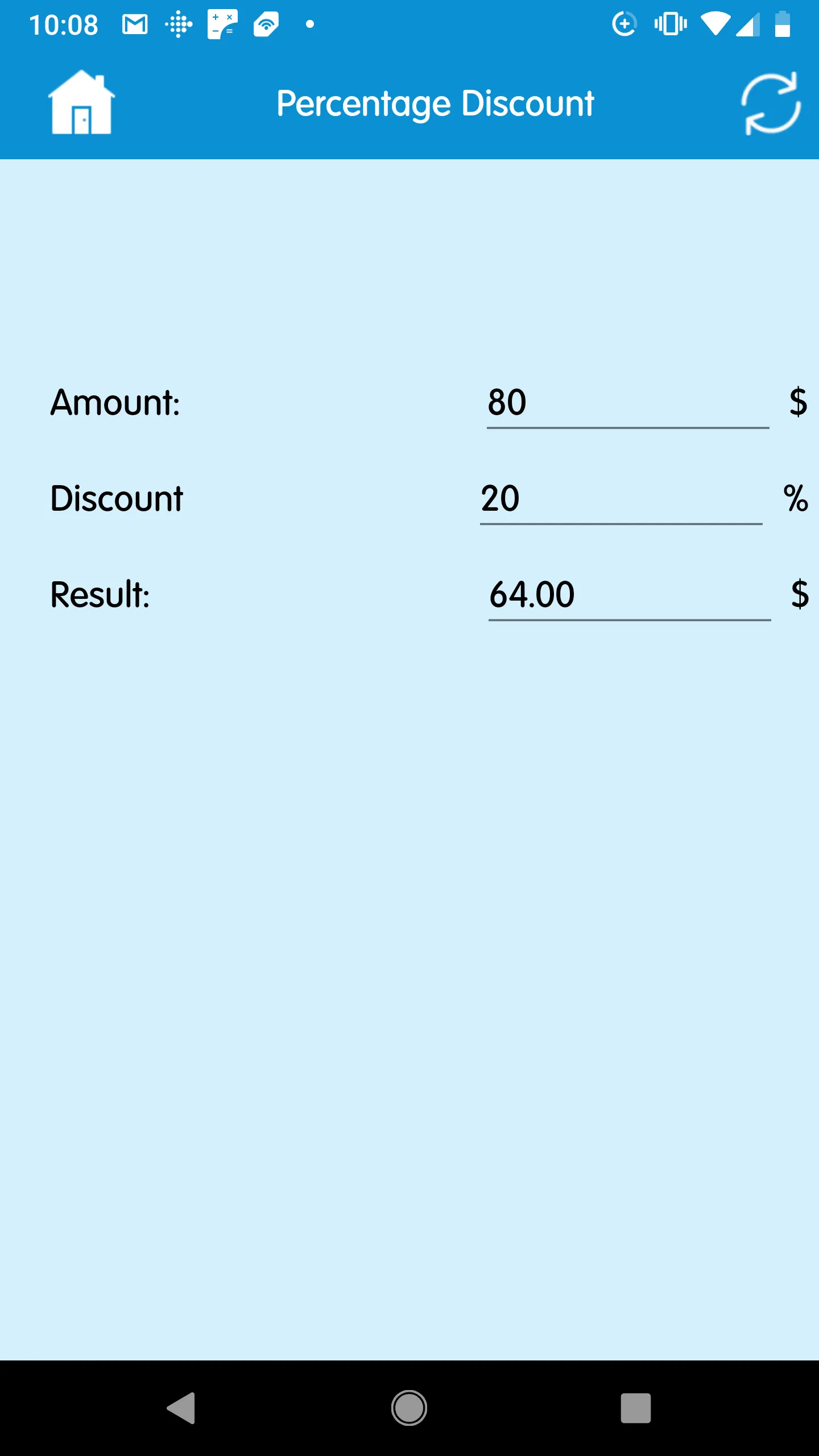 Percentage Calculator | Indus Appstore | Screenshot