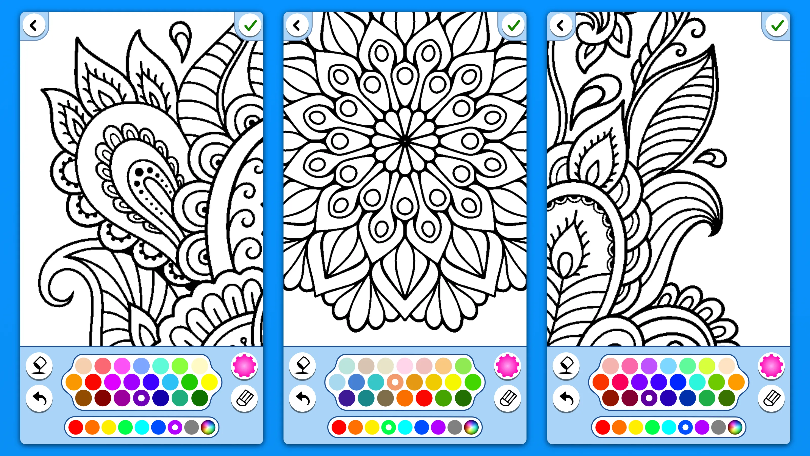 Mandala coloring book adults | Indus Appstore | Screenshot