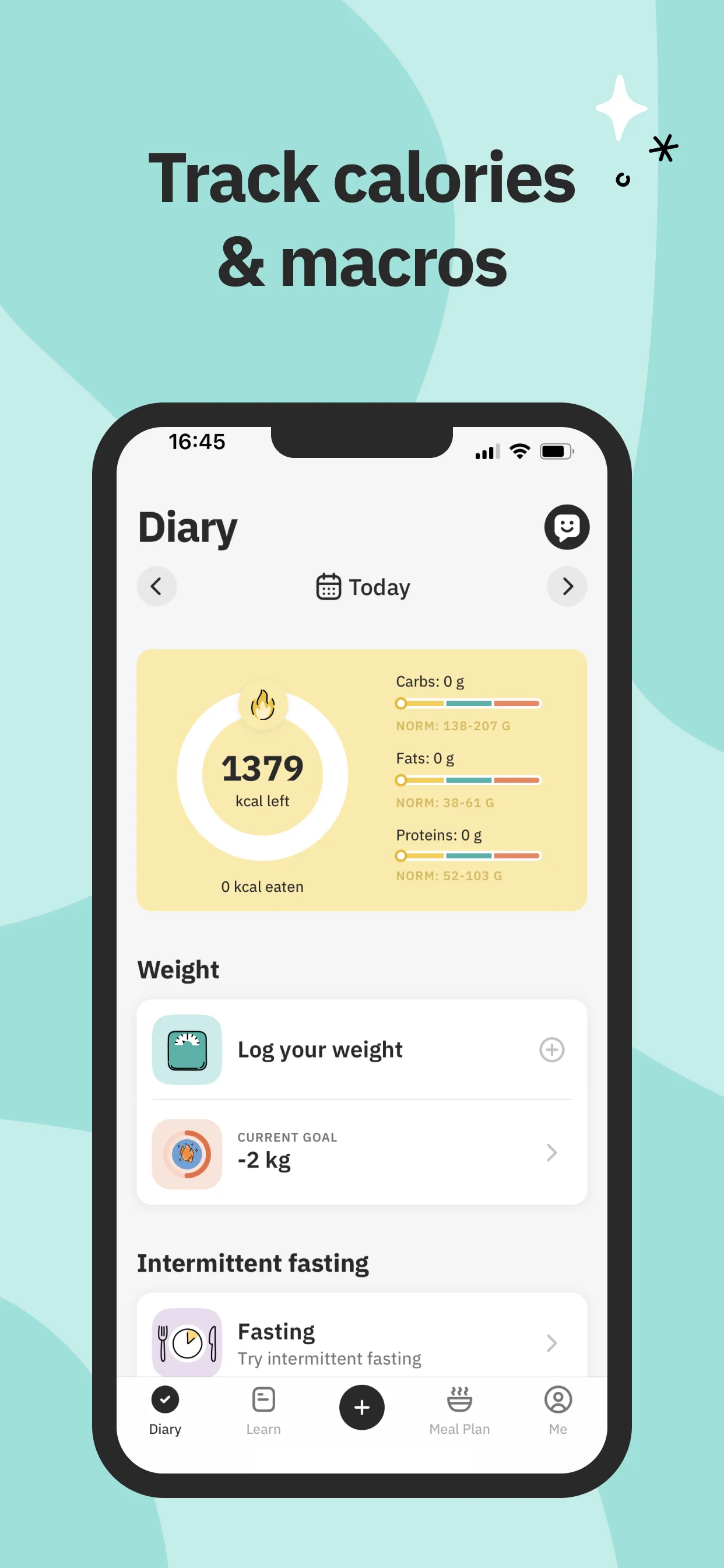 Unimeal: Diet and Fasting | Indus Appstore | Screenshot