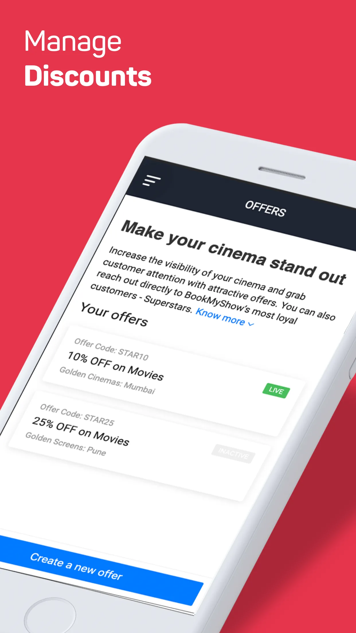 BookMyShow Partner | Indus Appstore | Screenshot