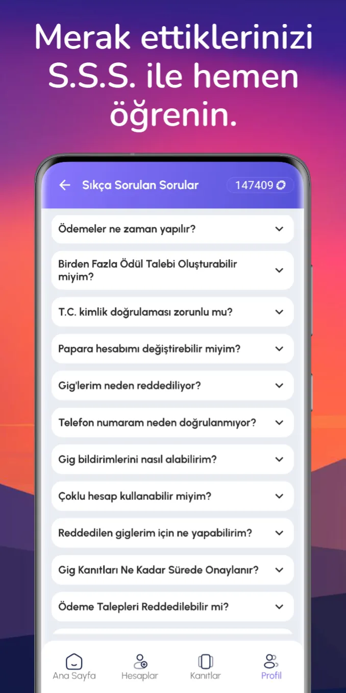 Gigcep: Para Kazan - Nakit | Indus Appstore | Screenshot