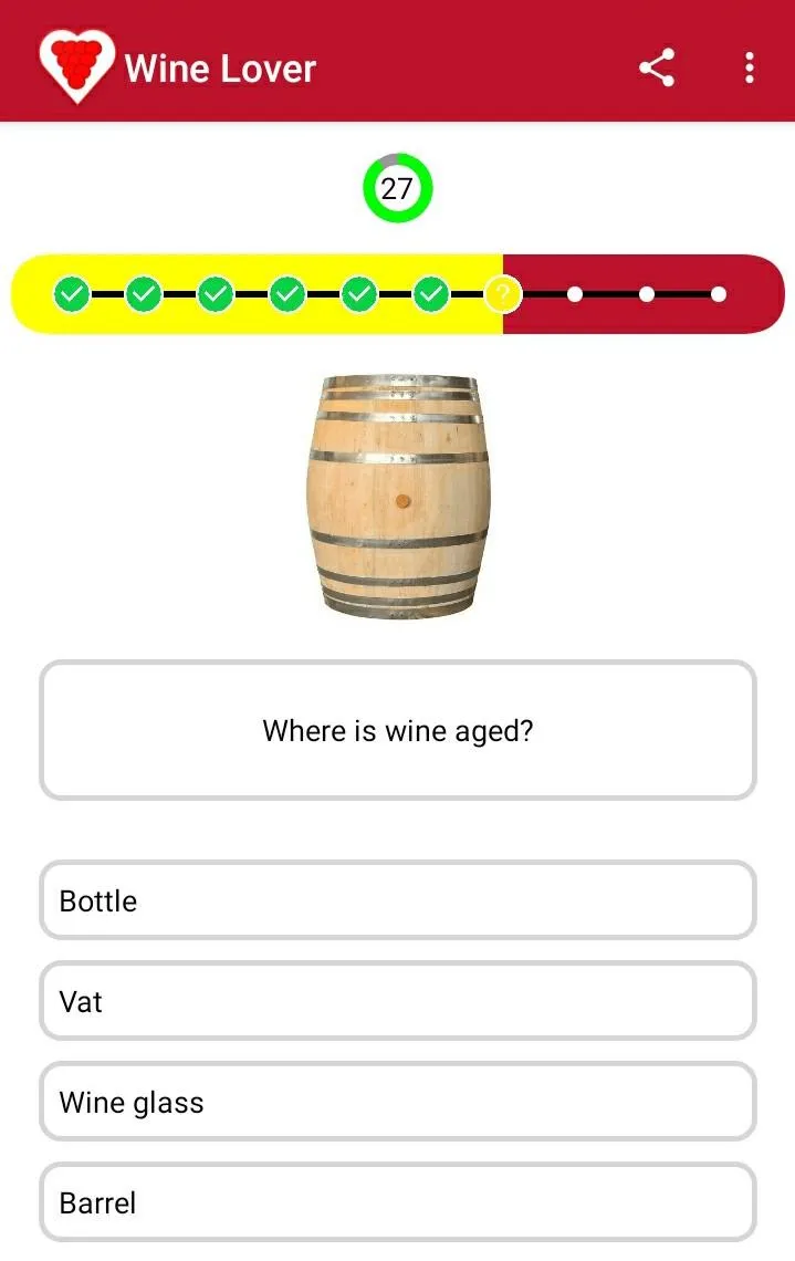 Wine Lover - Wine Quiz | Indus Appstore | Screenshot