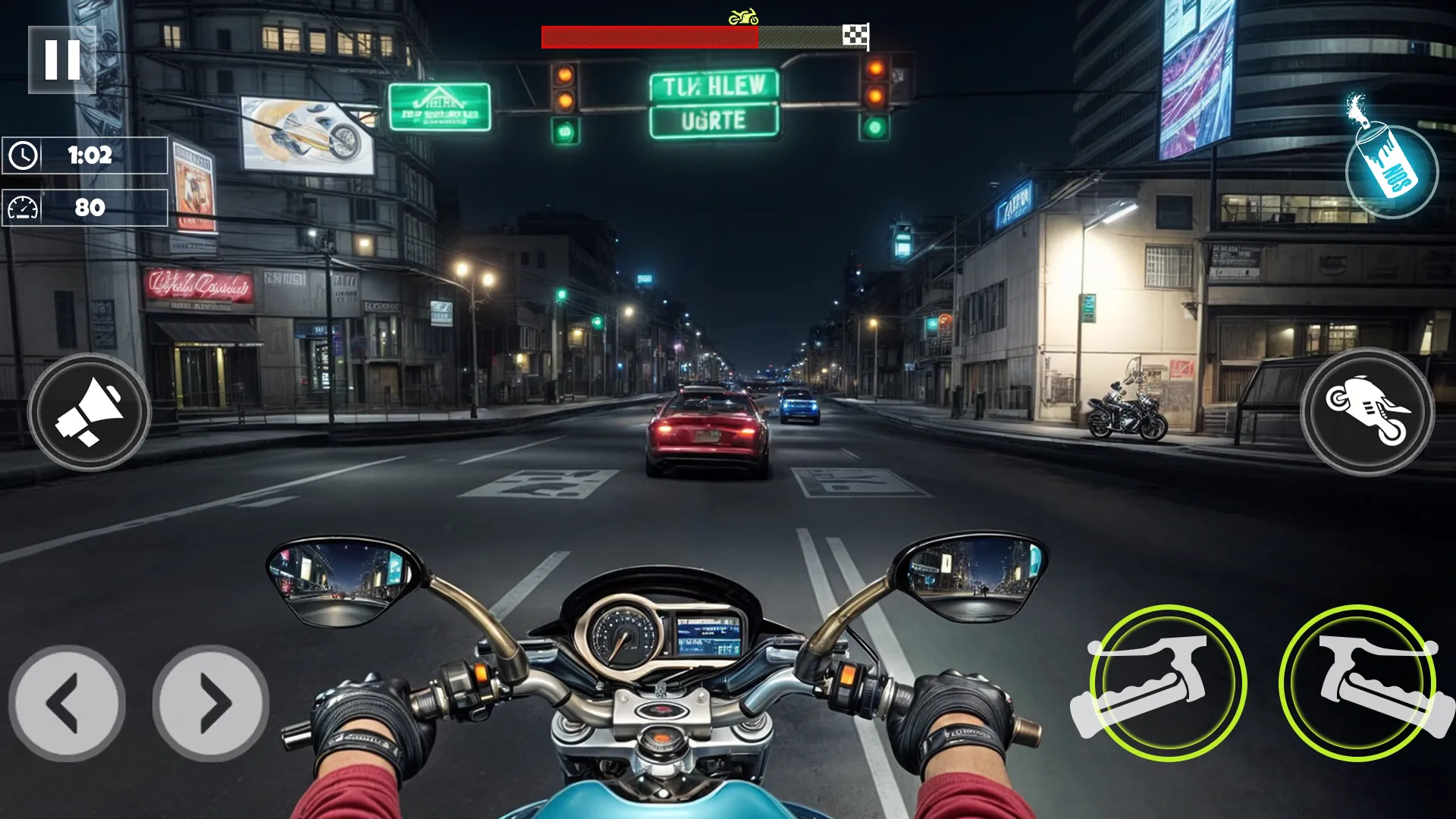 Highway Ride Bike Racing Games | Indus Appstore | Screenshot