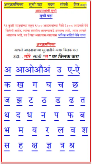 96 KULI MARATHA DEVAK GOTRA | Indus Appstore | Screenshot