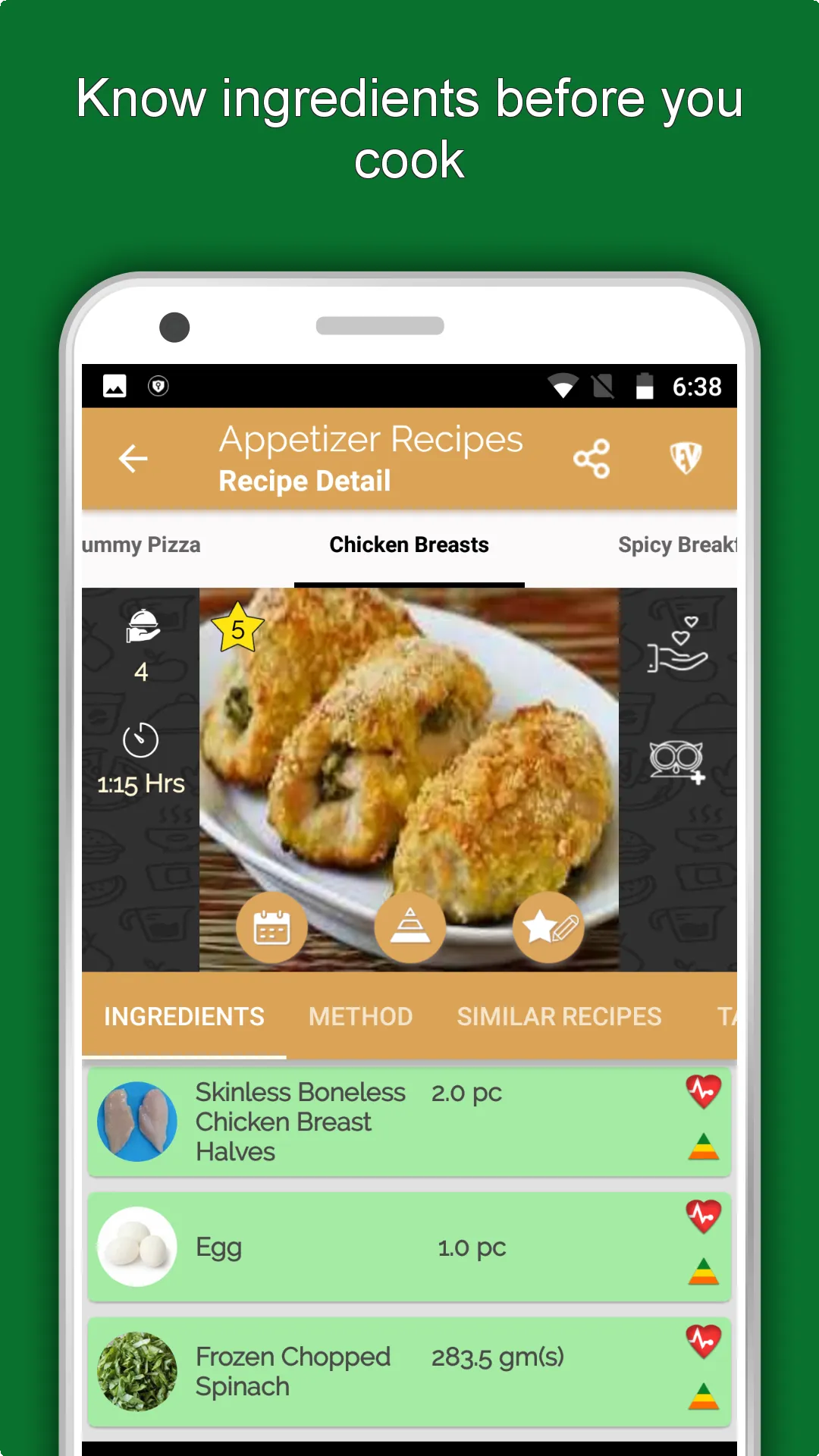 Appetizers, Snacks & Starters | Indus Appstore | Screenshot