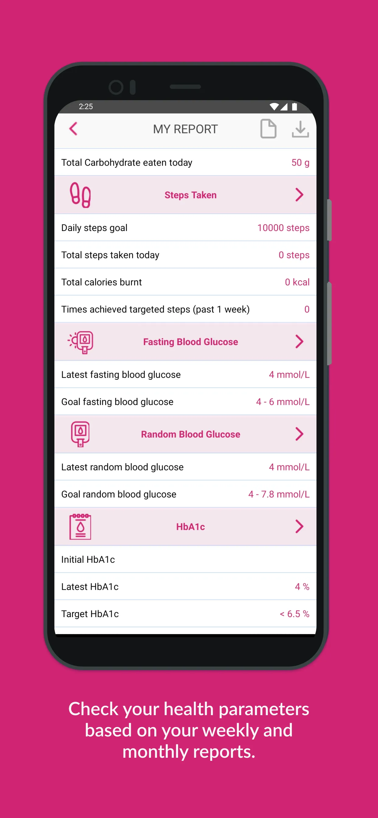 nBuddy Diabetes | Indus Appstore | Screenshot