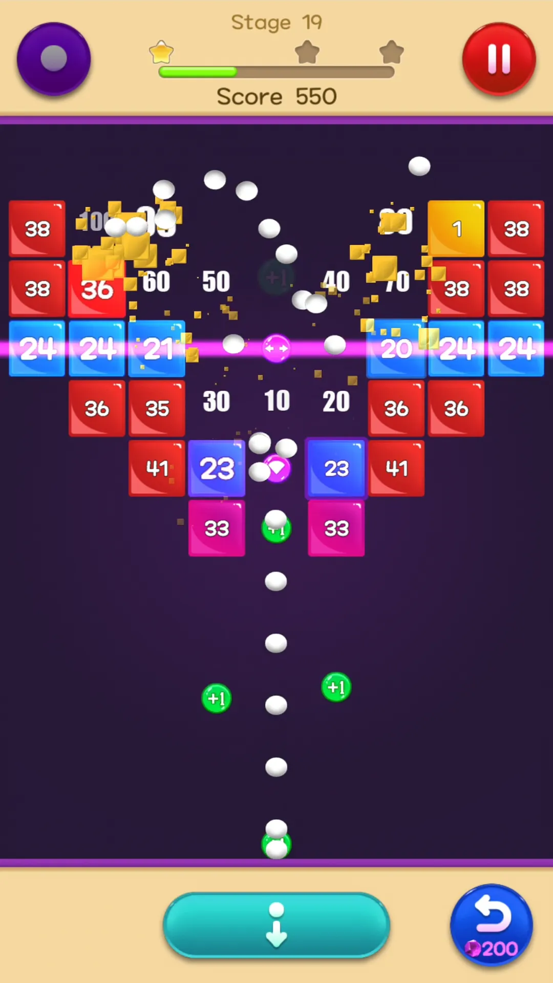 Jewel Bricks Breaker | Indus Appstore | Screenshot