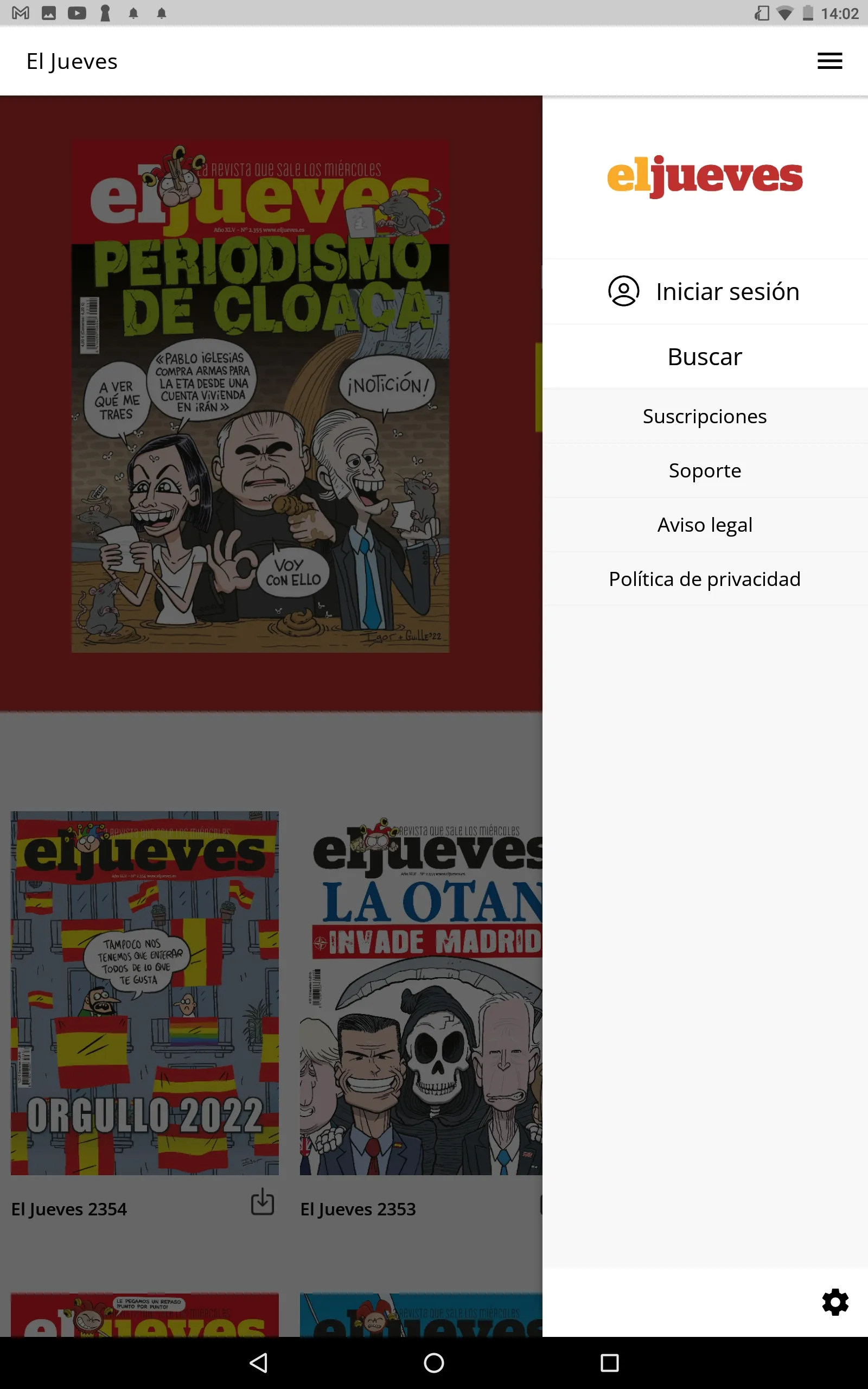 El Jueves Revista | Indus Appstore | Screenshot