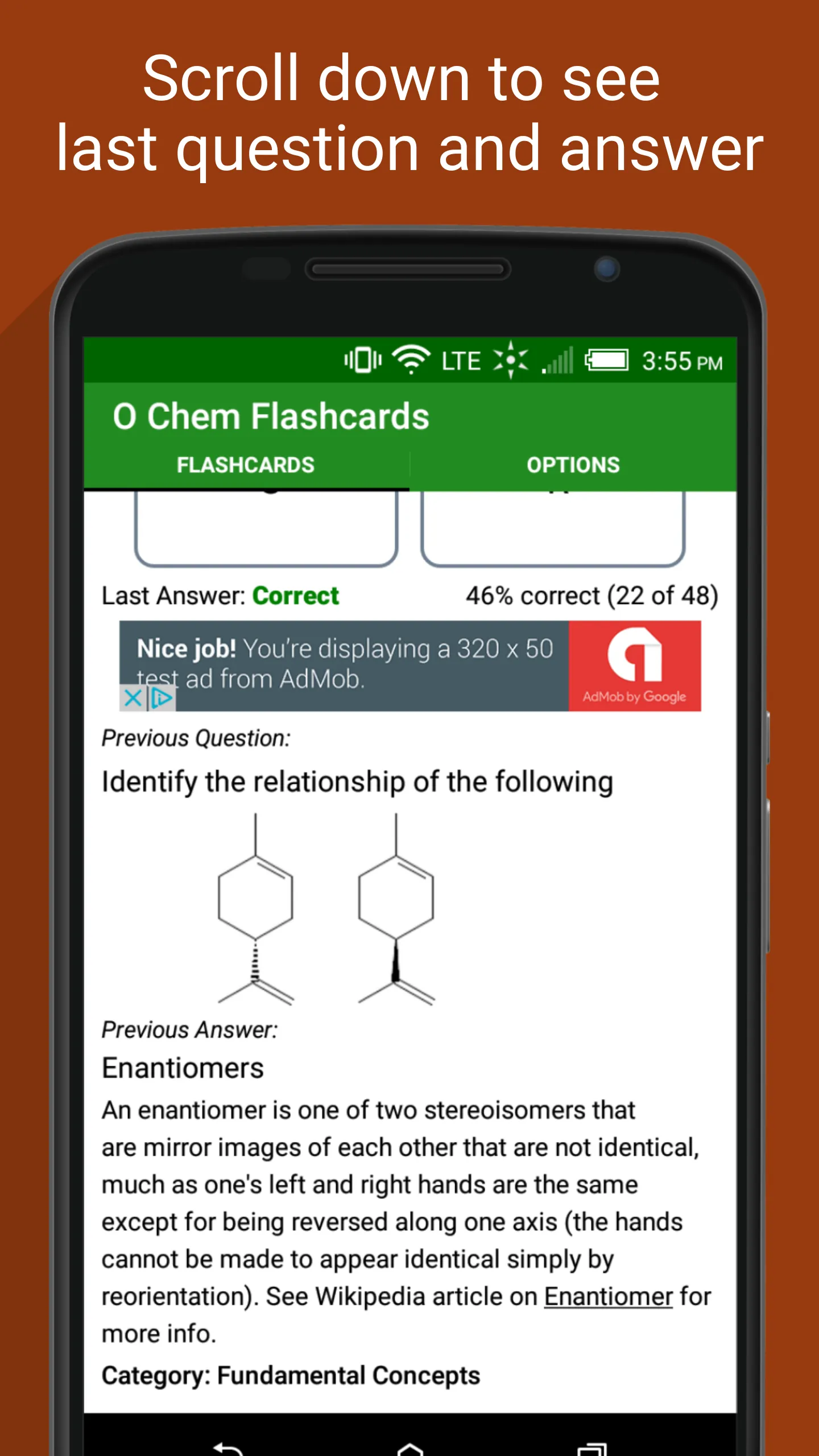 Organic Chemistry Flashcards | Indus Appstore | Screenshot