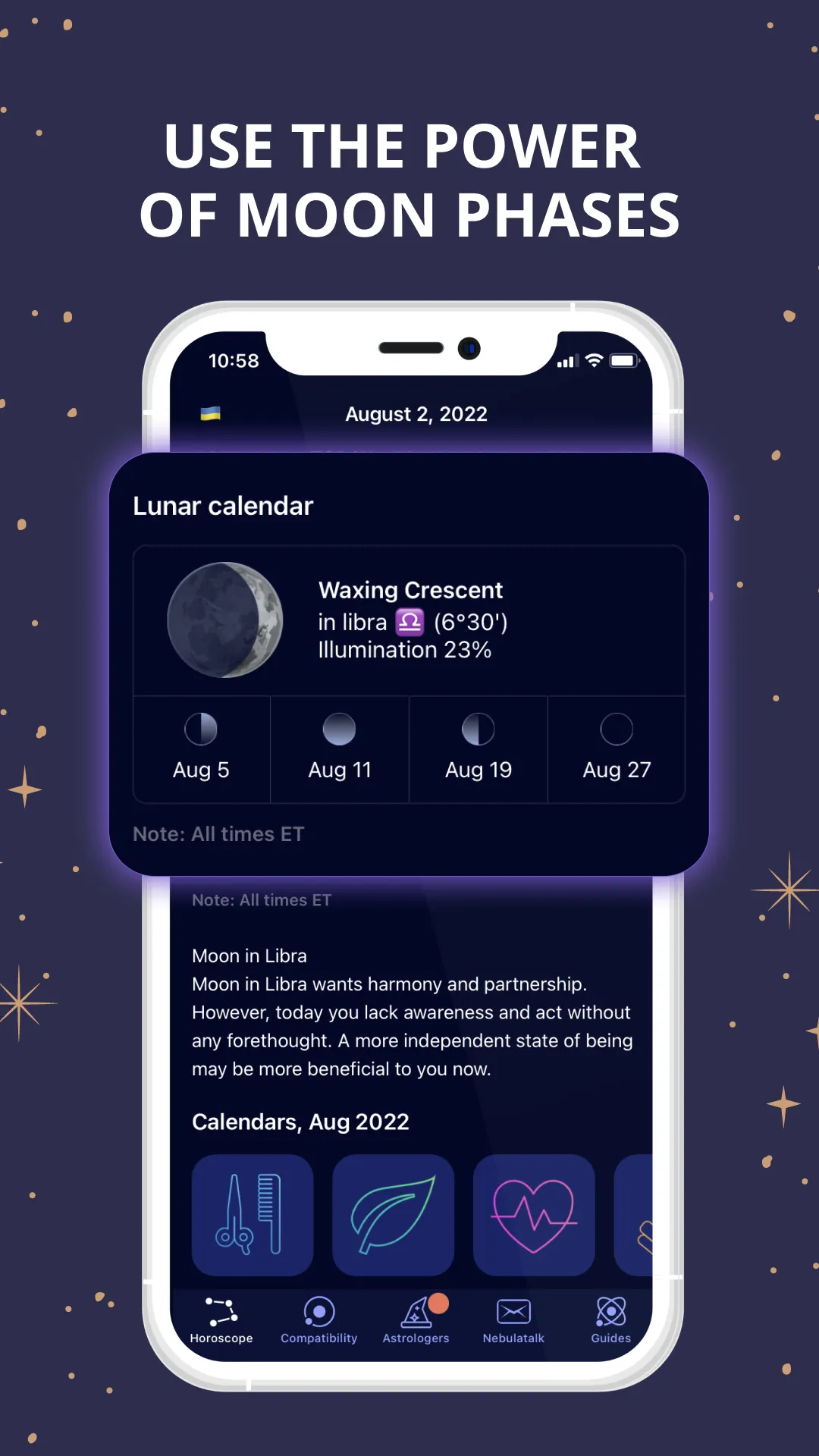 Nebula: Horoscope & Astrology | Indus Appstore | Screenshot