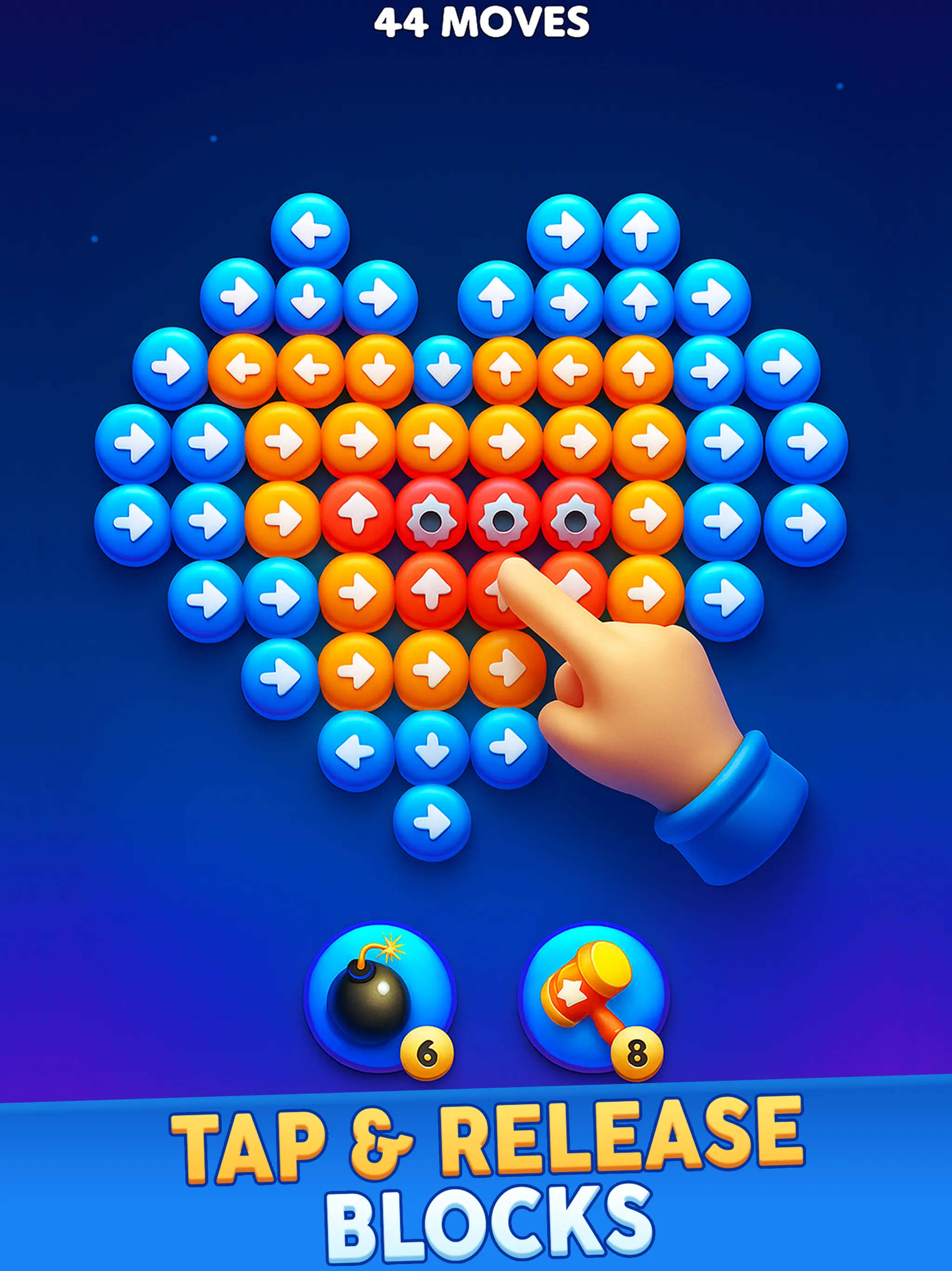 Tap Block Away: 3D Cube Puzzle | Indus Appstore | Screenshot