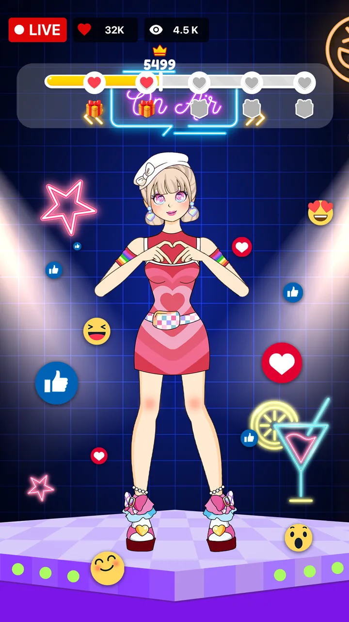 Left or Right: Star Girl Style | Indus Appstore | Screenshot