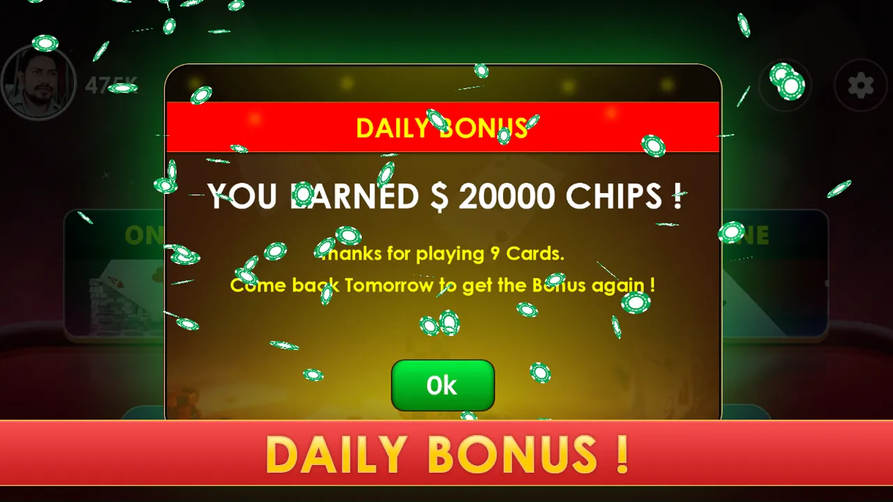 Nine Card Brag - Kitti | Indus Appstore | Screenshot