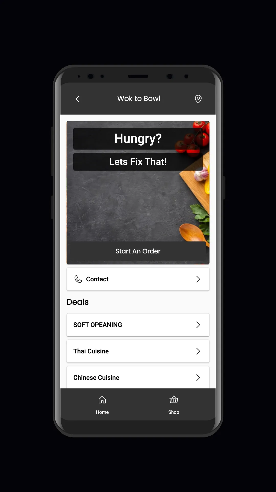 Wok to Bowl Bloomington | Indus Appstore | Screenshot