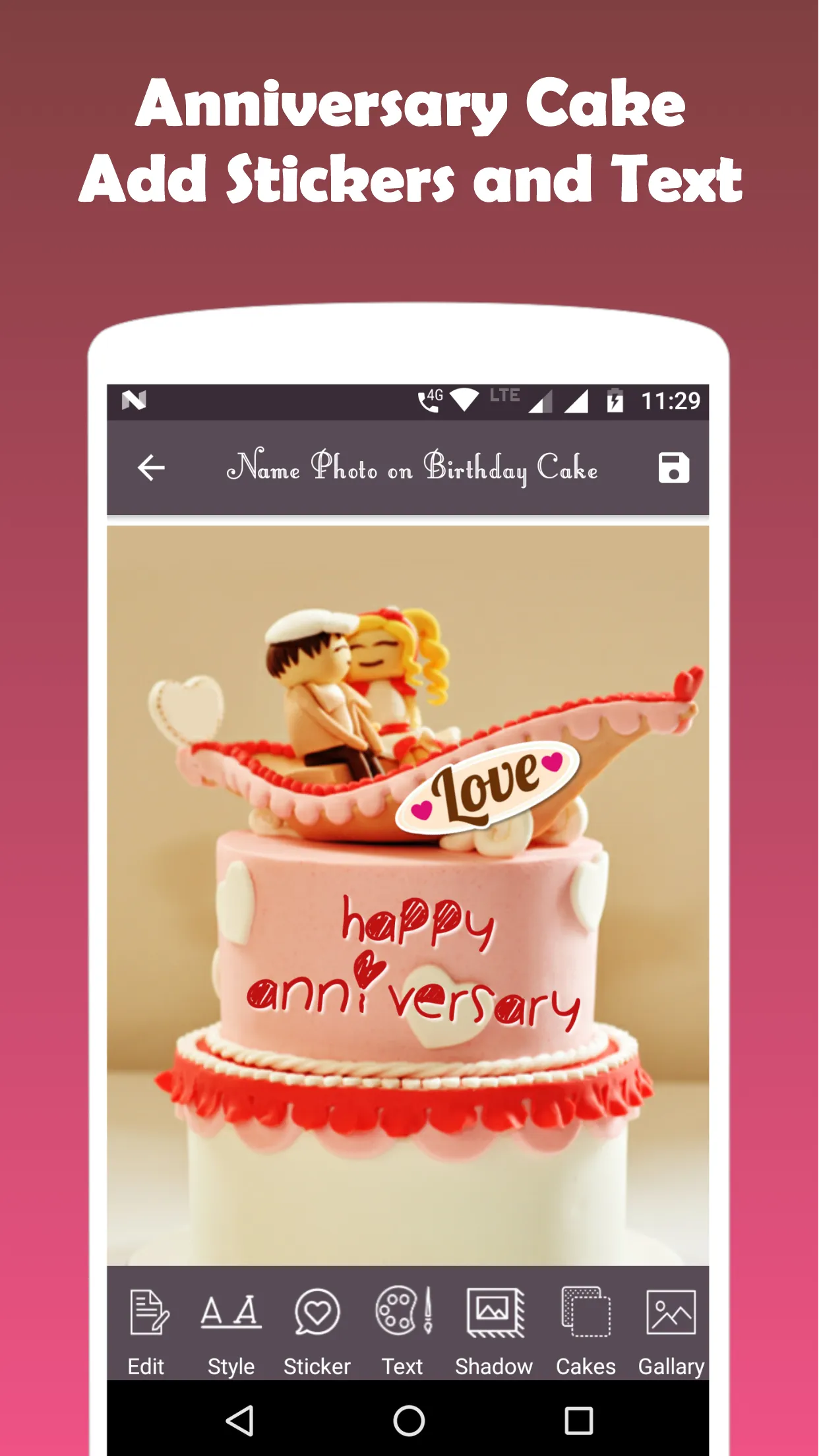 Name on Birthday Cake | Indus Appstore | Screenshot