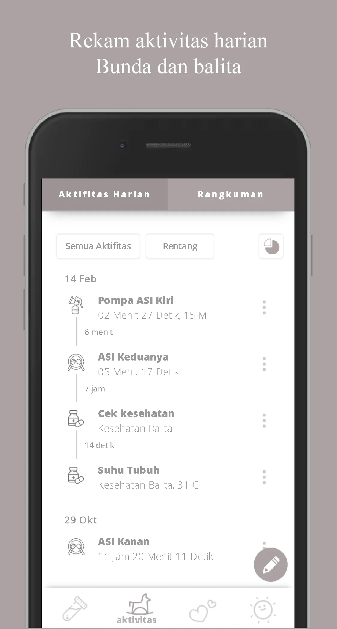 Kms Bunda dan Balita | Indus Appstore | Screenshot