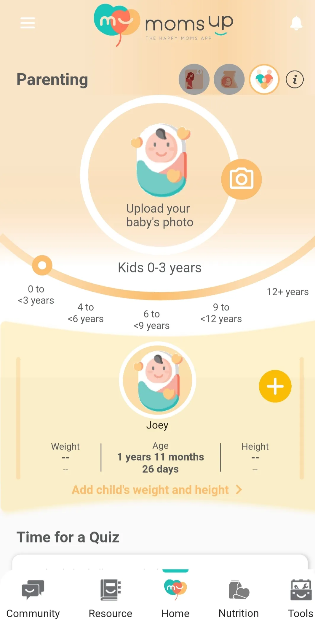 Moms Up | Pregnancy Tracker | Indus Appstore | Screenshot