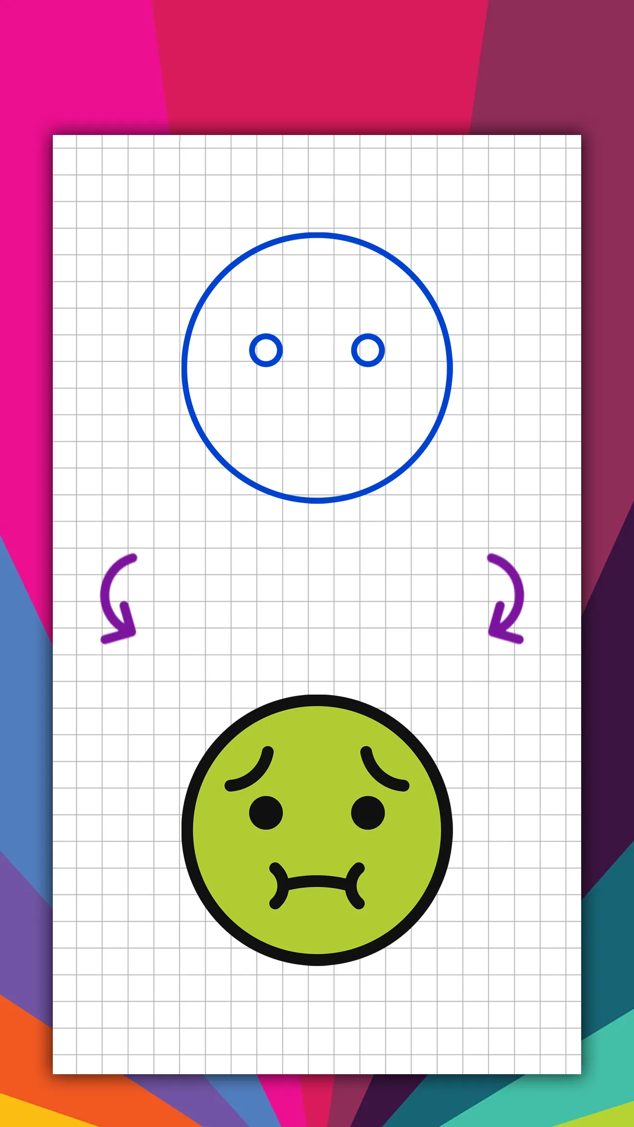 How to draw emoticons, emoji | Indus Appstore | Screenshot