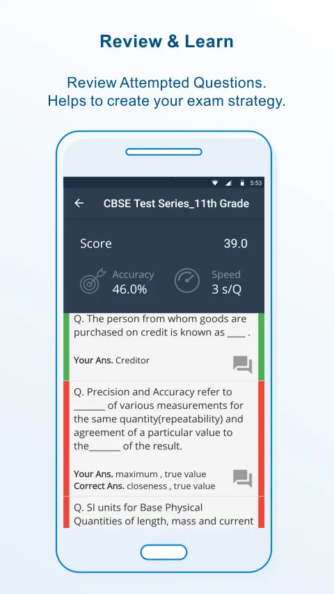 Class 11th CBSE Exam 2024 Prep | Indus Appstore | Screenshot