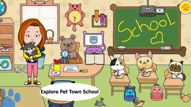 My Cat Town - Tizi Pet Games | Indus Appstore | Screenshot