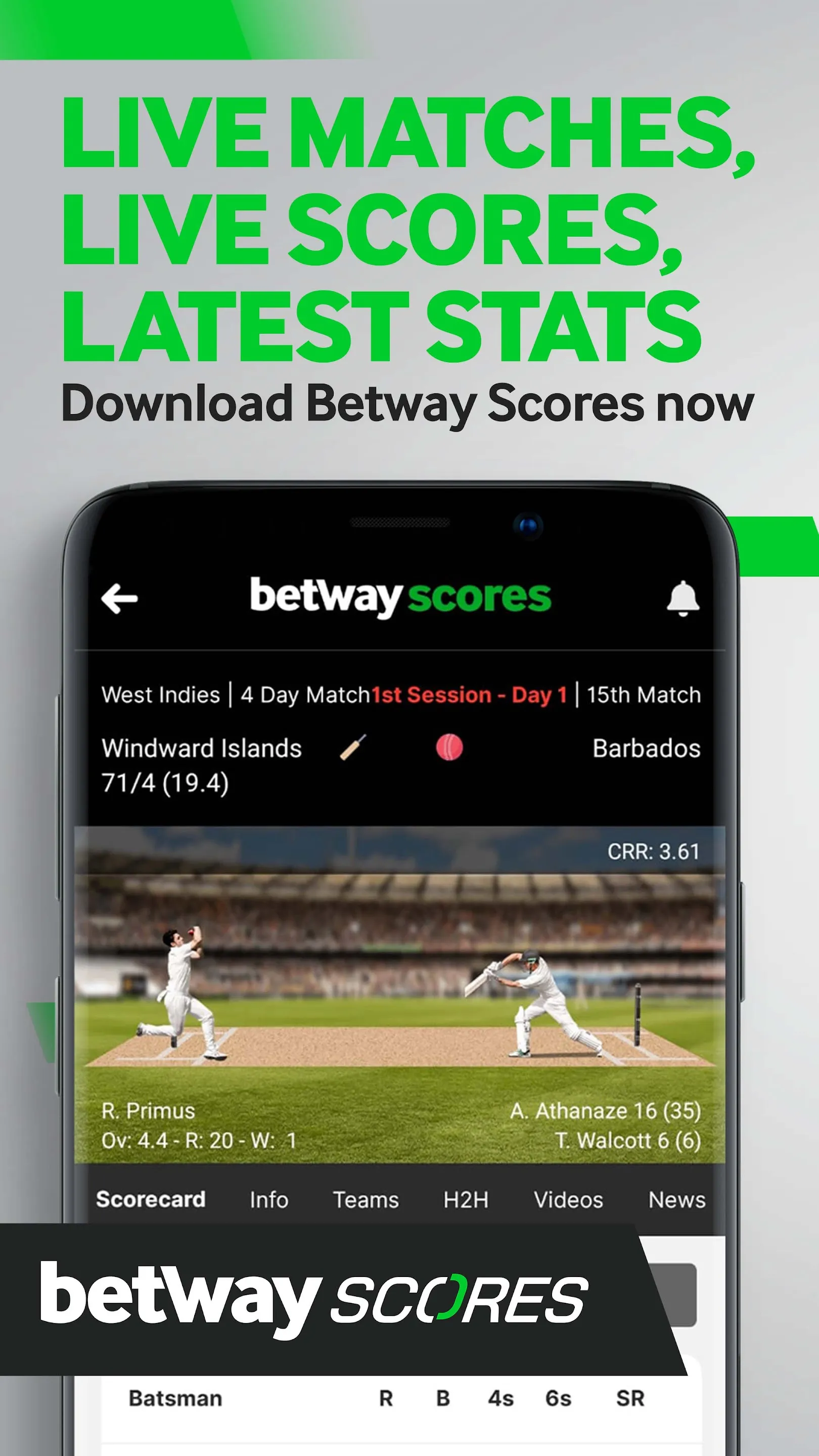 Betway Scores - Cricket Scores | Indus Appstore | Screenshot