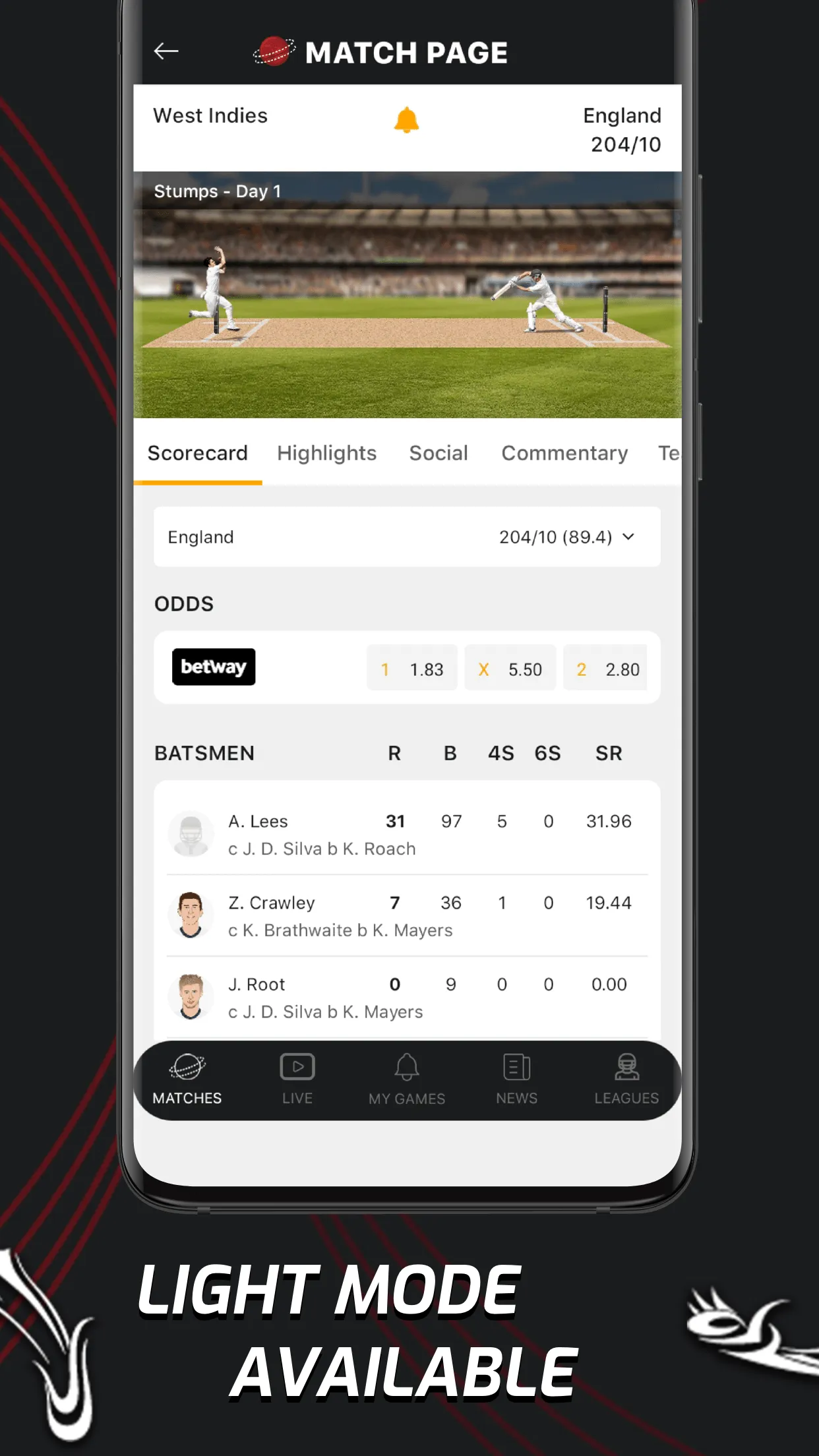 Planet Cricket - Live Scores | Indus Appstore | Screenshot