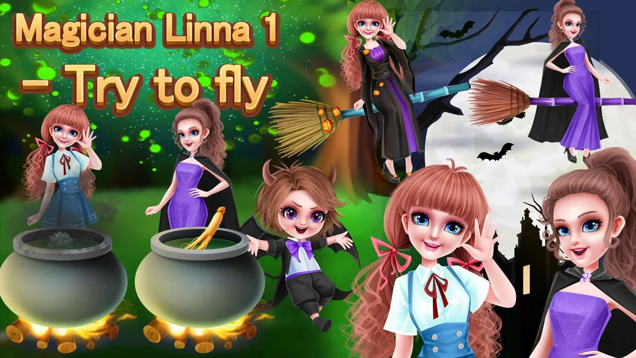 Magician Linna 1 - Try to fly | Indus Appstore | Screenshot