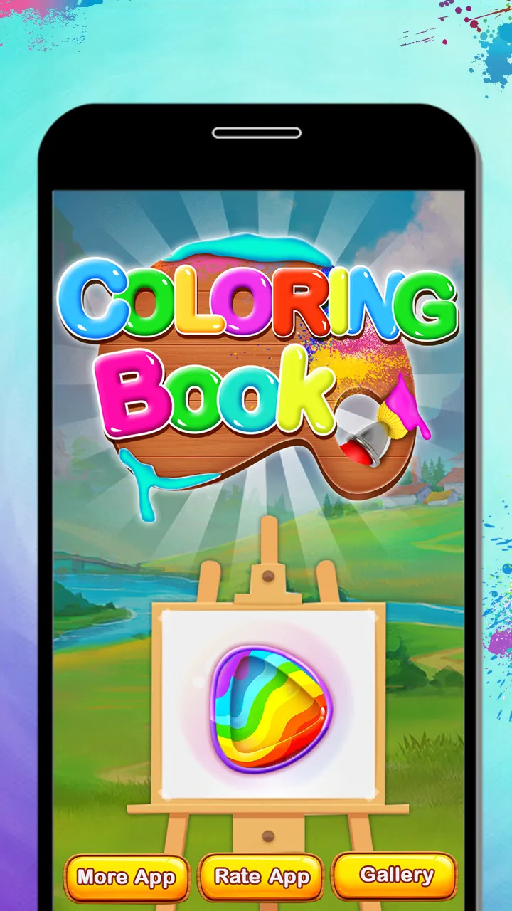 Vegetables Coloring Book & Dra | Indus Appstore | Screenshot