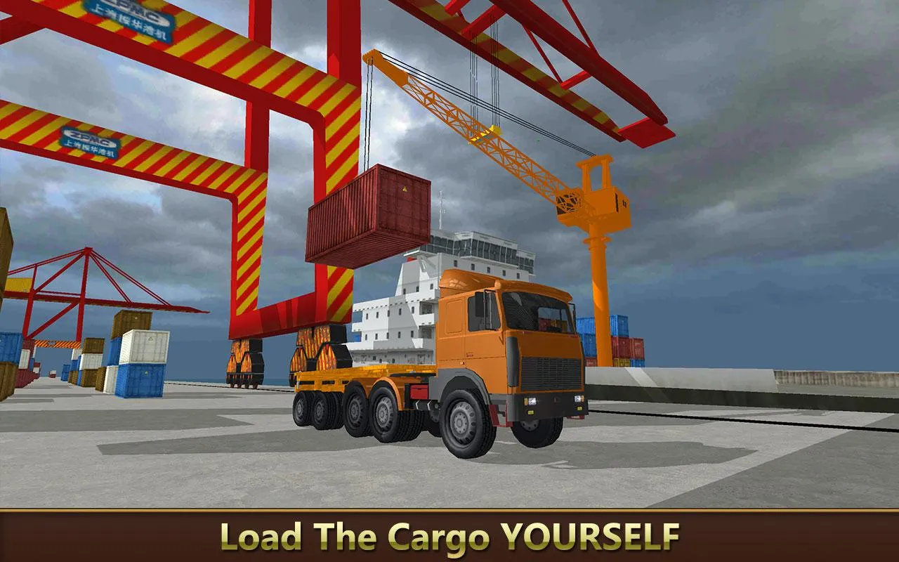 Ship Sim Crane and Truck | Indus Appstore | Screenshot