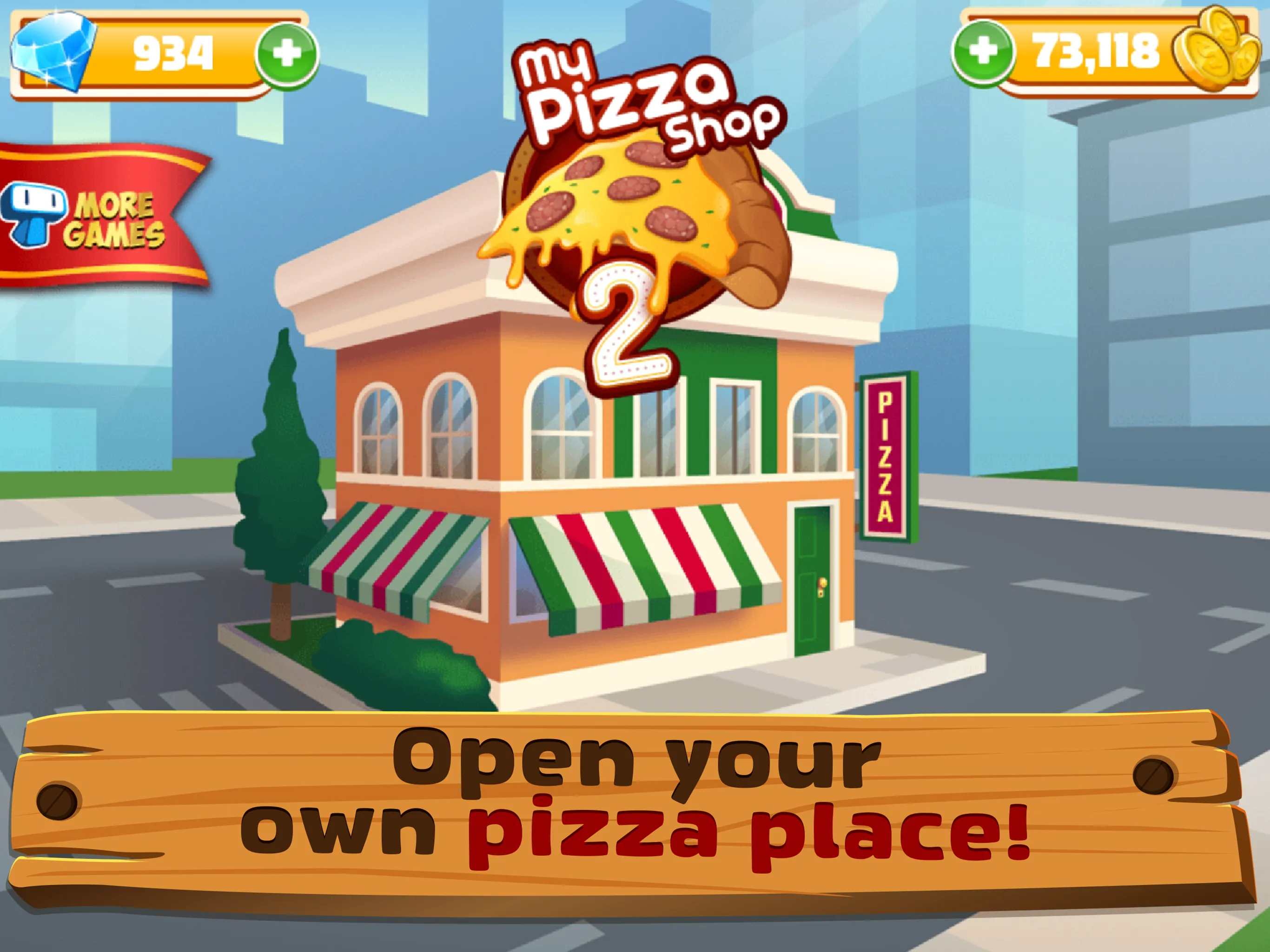 My Pizza Shop 2: Food Games | Indus Appstore | Screenshot