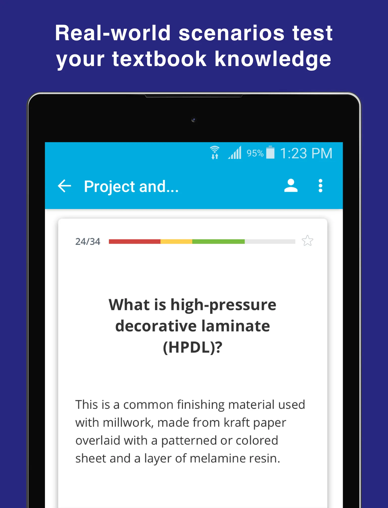 NCIDQ IDPX Flashcards | Indus Appstore | Screenshot