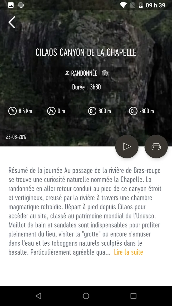 Mon Roadbook | Indus Appstore | Screenshot