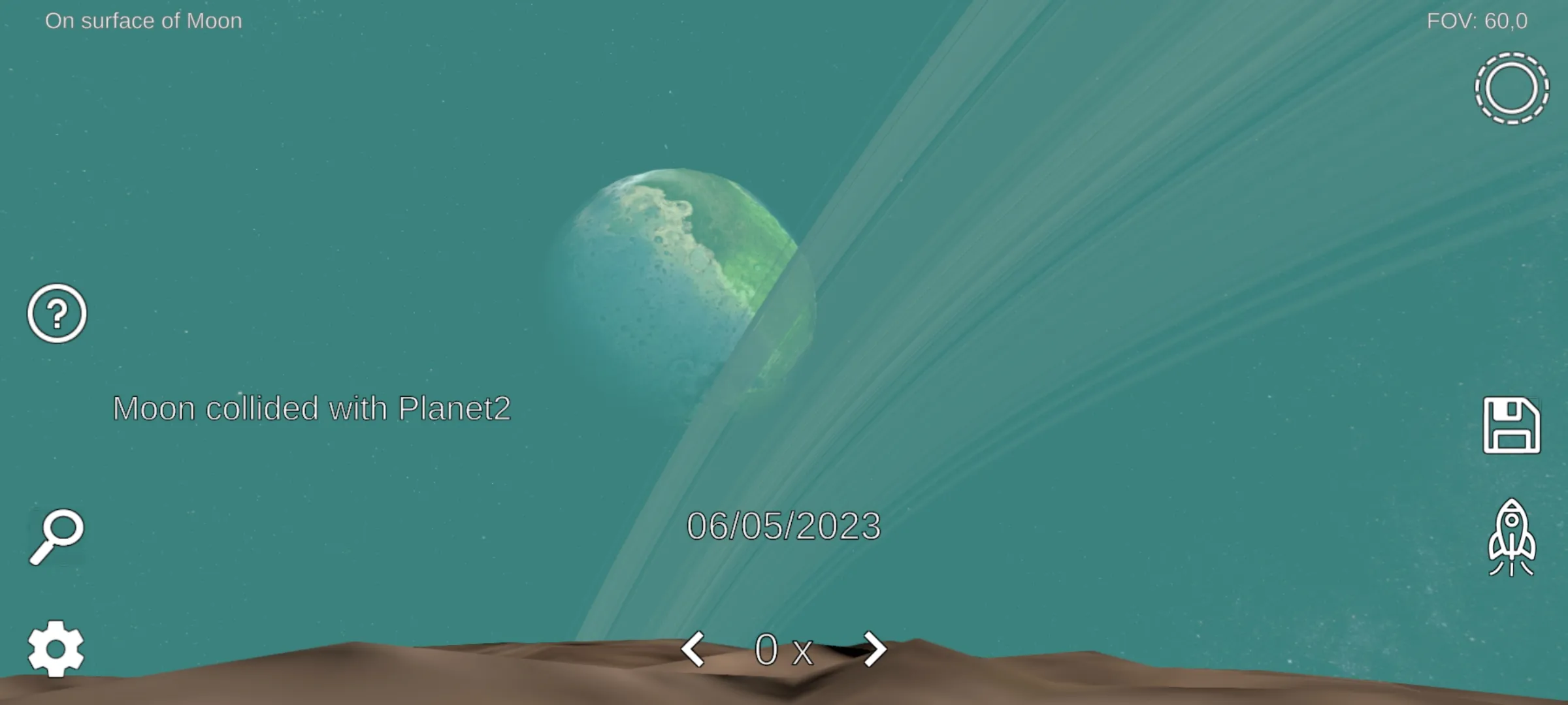 Solar System Simulator | Indus Appstore | Screenshot