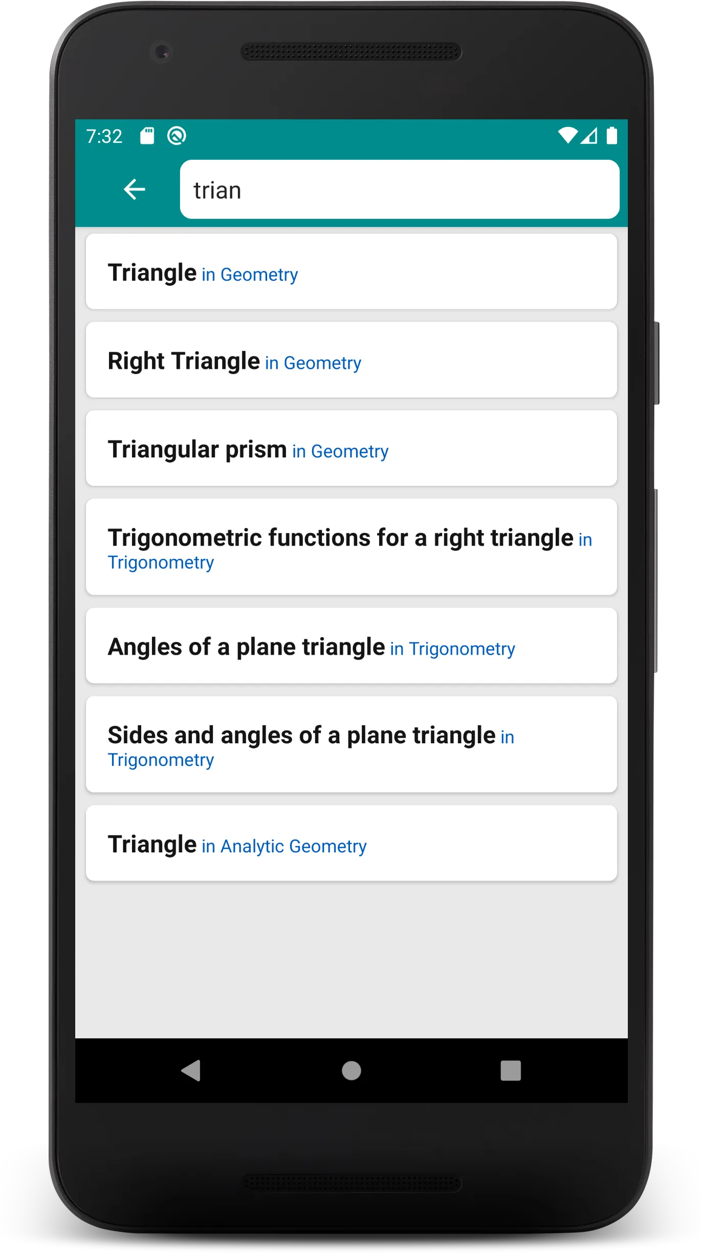 All Math Formulas - Offline | Indus Appstore | Screenshot