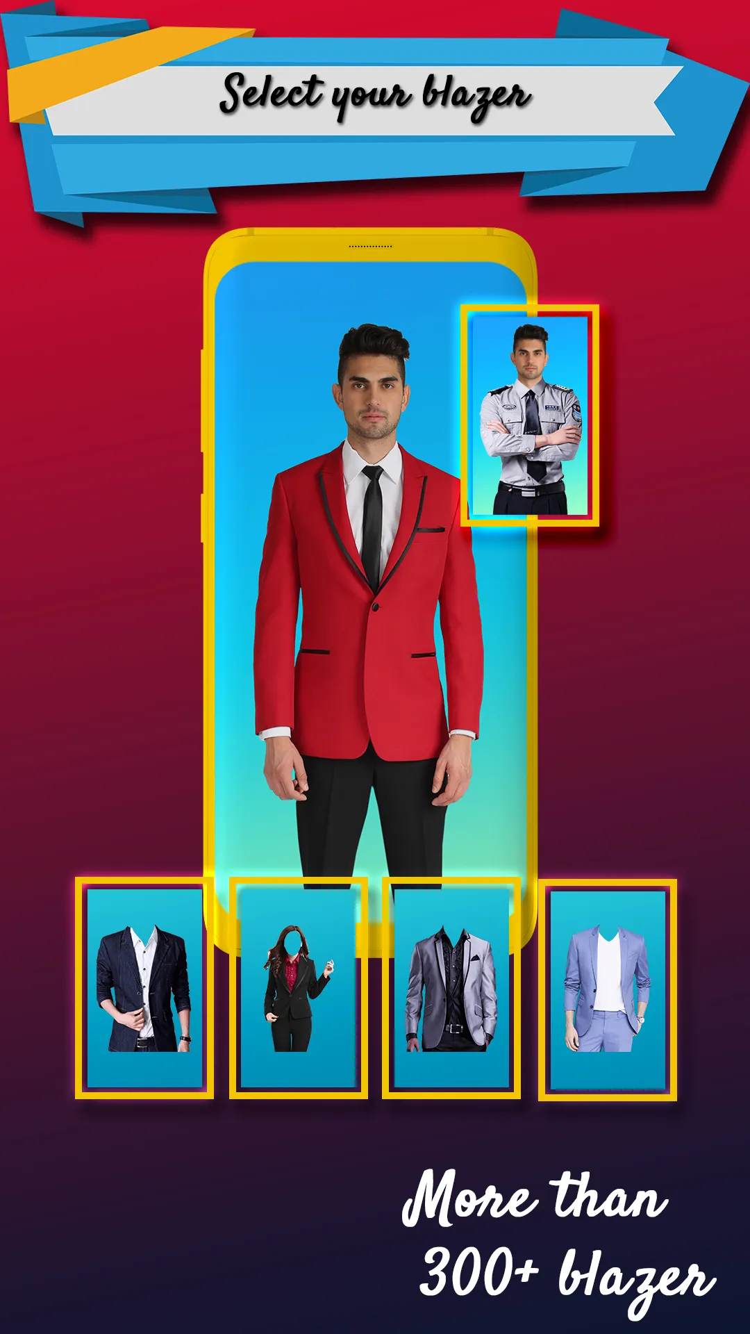 Man Blazer Suit Photo Editor | Indus Appstore | Screenshot