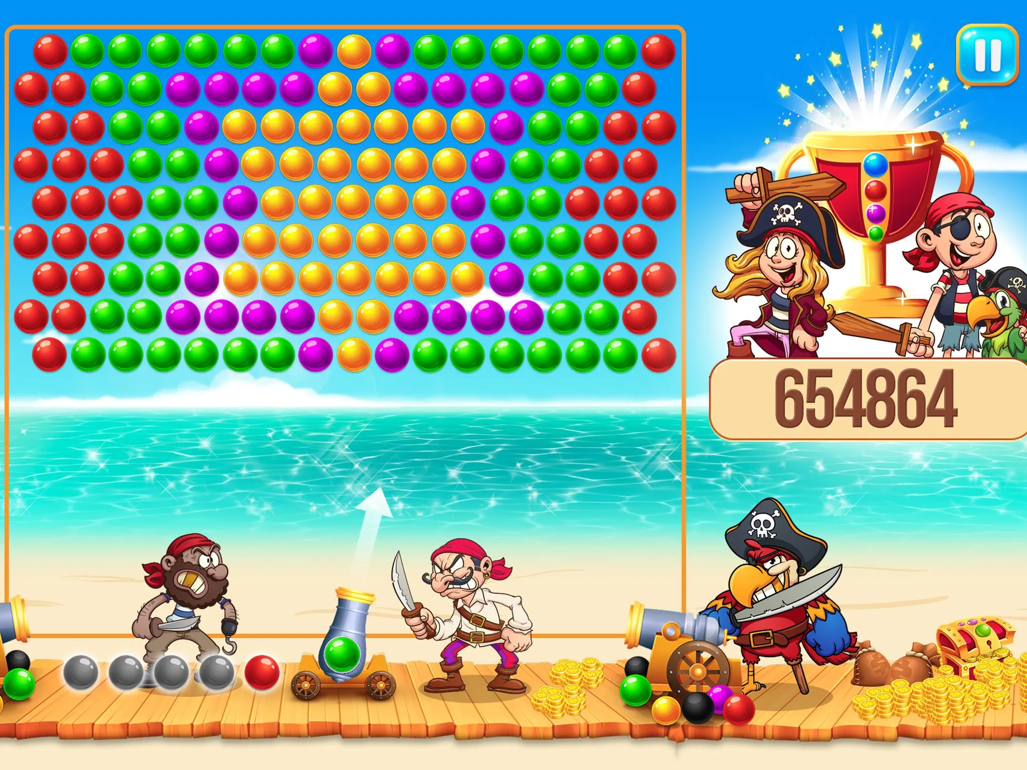 Bubble Pirate Shooter | Indus Appstore | Screenshot