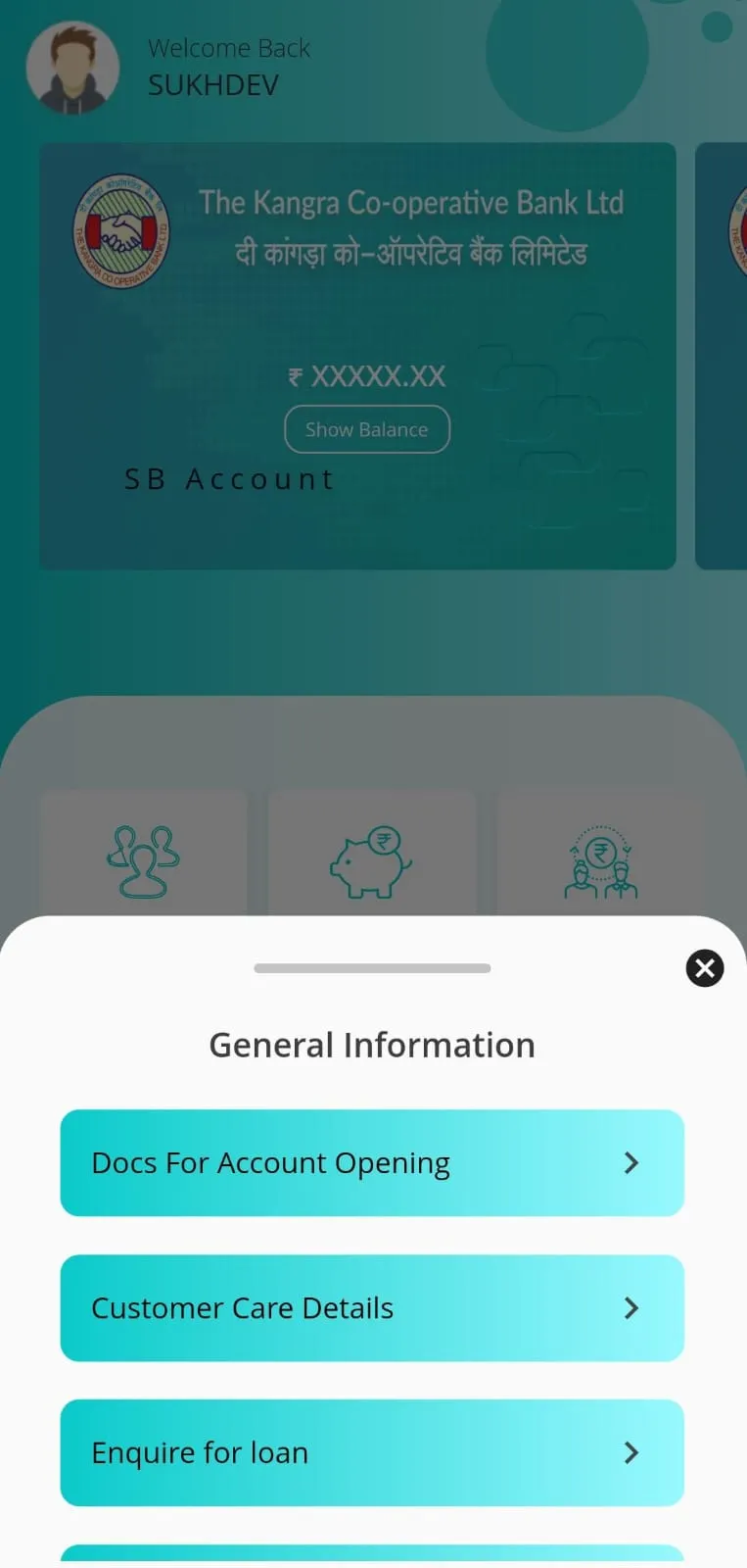 Kangra Bank-Mobile Banking | Indus Appstore | Screenshot
