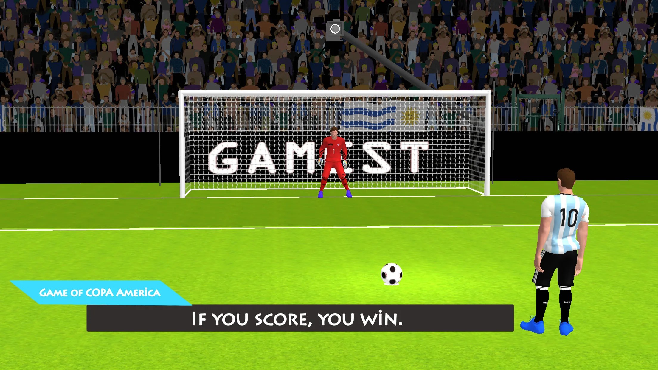 Copa America Penalty Freekick | Indus Appstore | Screenshot