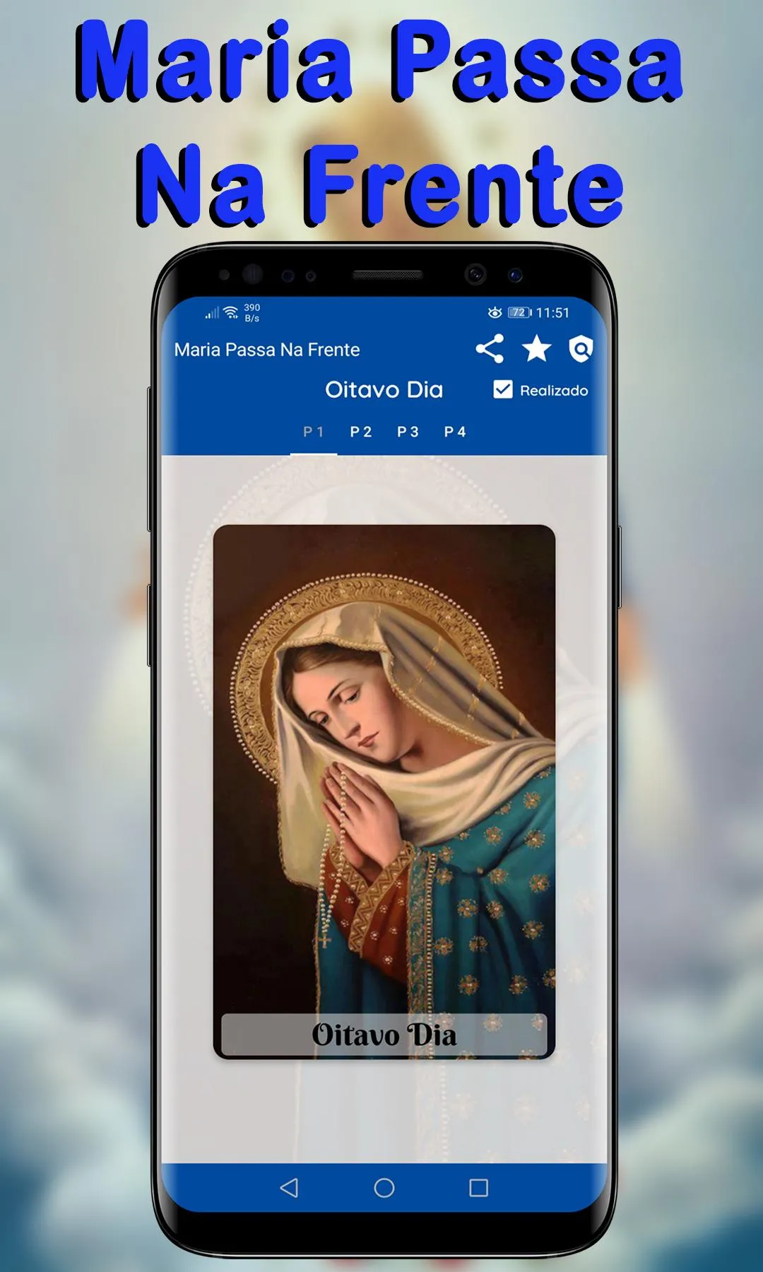 Maria Passa Na Frente Oração | Indus Appstore | Screenshot