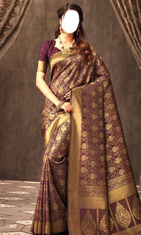 Pattu Sarees Photo Suit | Indus Appstore | Screenshot