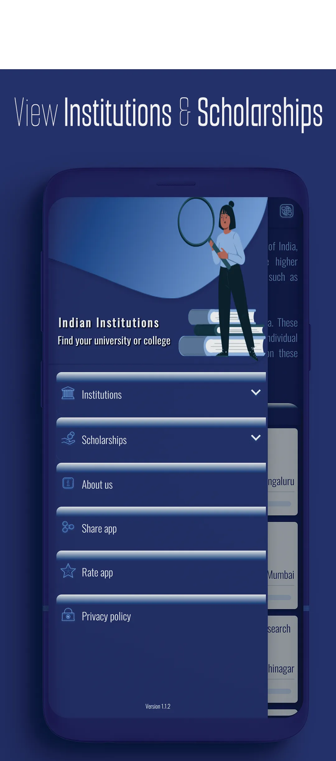 Indian Institutions | Indus Appstore | Screenshot