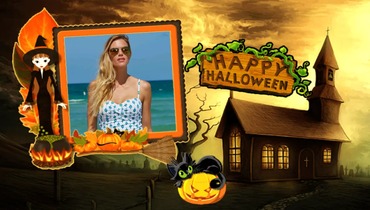 Halloween Photo Frames | Indus Appstore | Screenshot