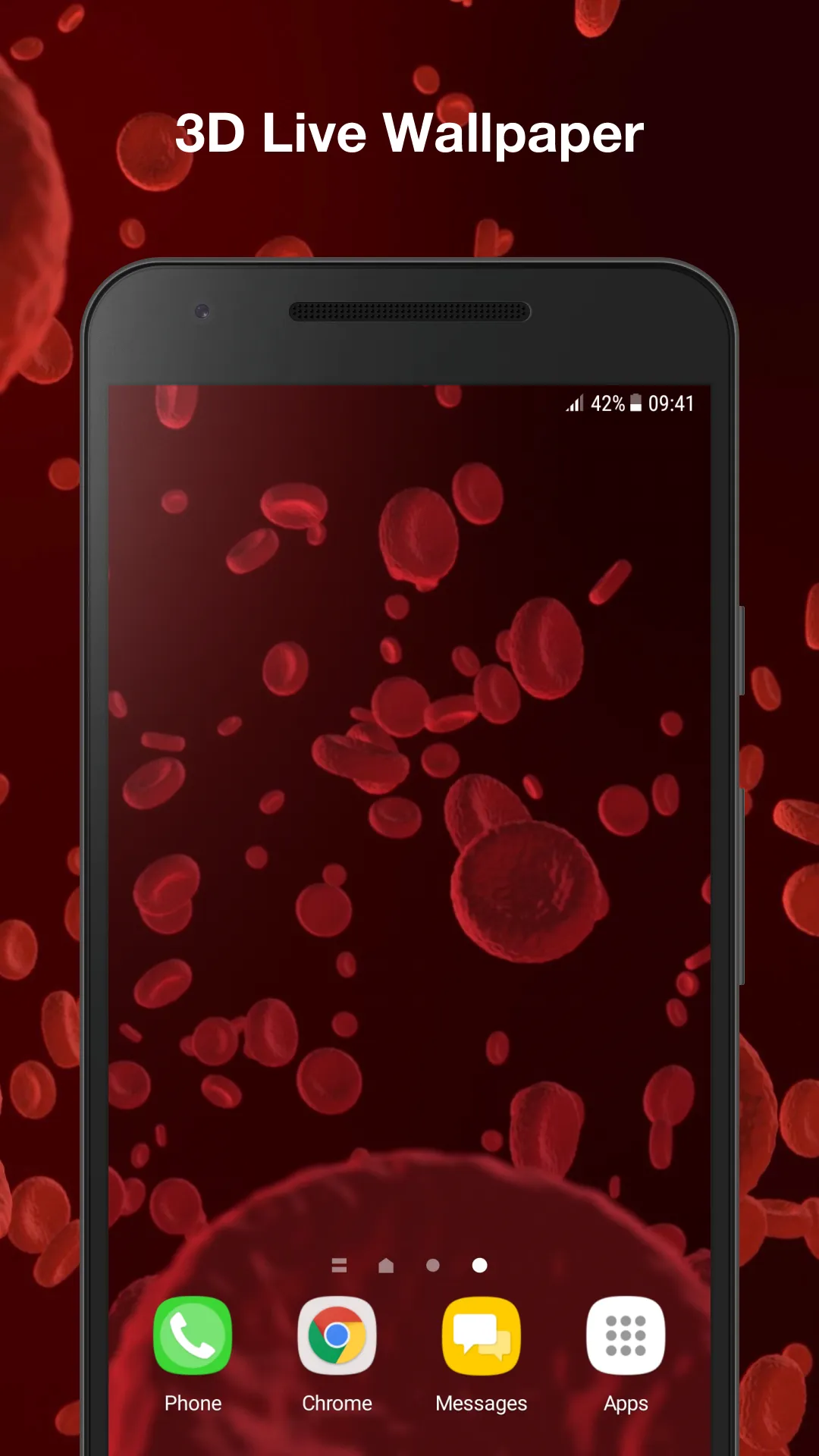 Blood Cells Live Wallpaper | Indus Appstore | Screenshot