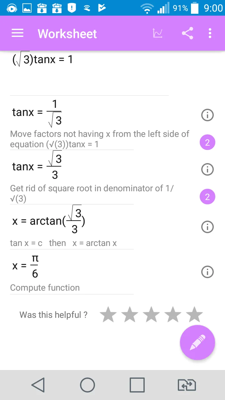 Math Solver | Indus Appstore | Screenshot