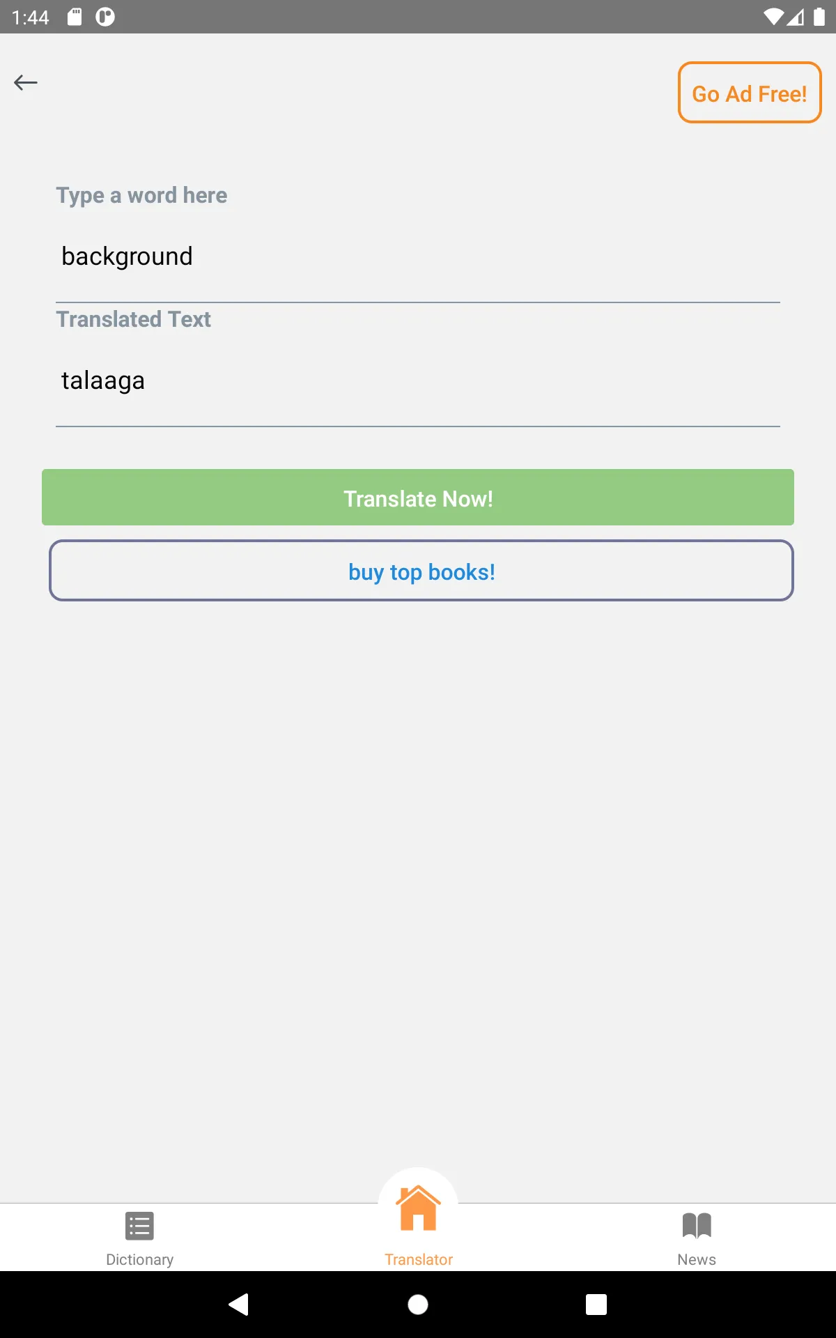 Tonga English Translator | Indus Appstore | Screenshot