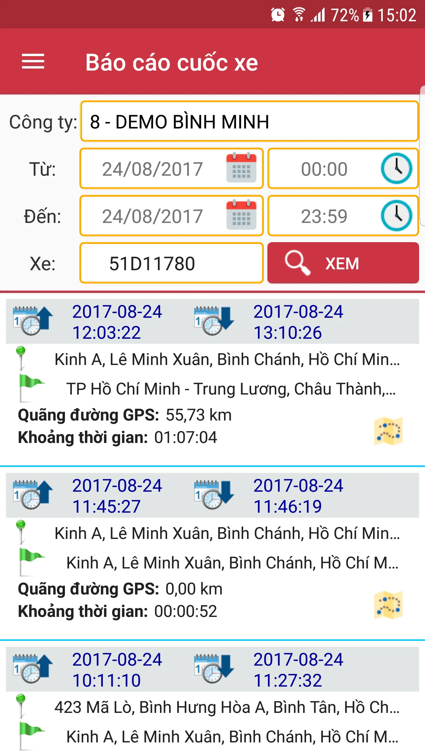 Bình Minh GPS | Indus Appstore | Screenshot