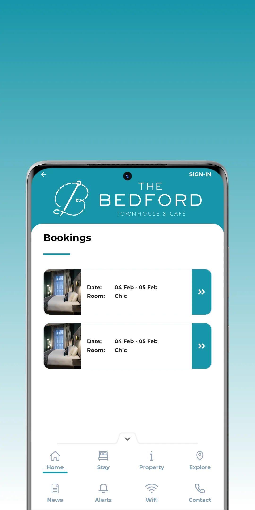 The Bedford Townhouse & Cafe | Indus Appstore | Screenshot