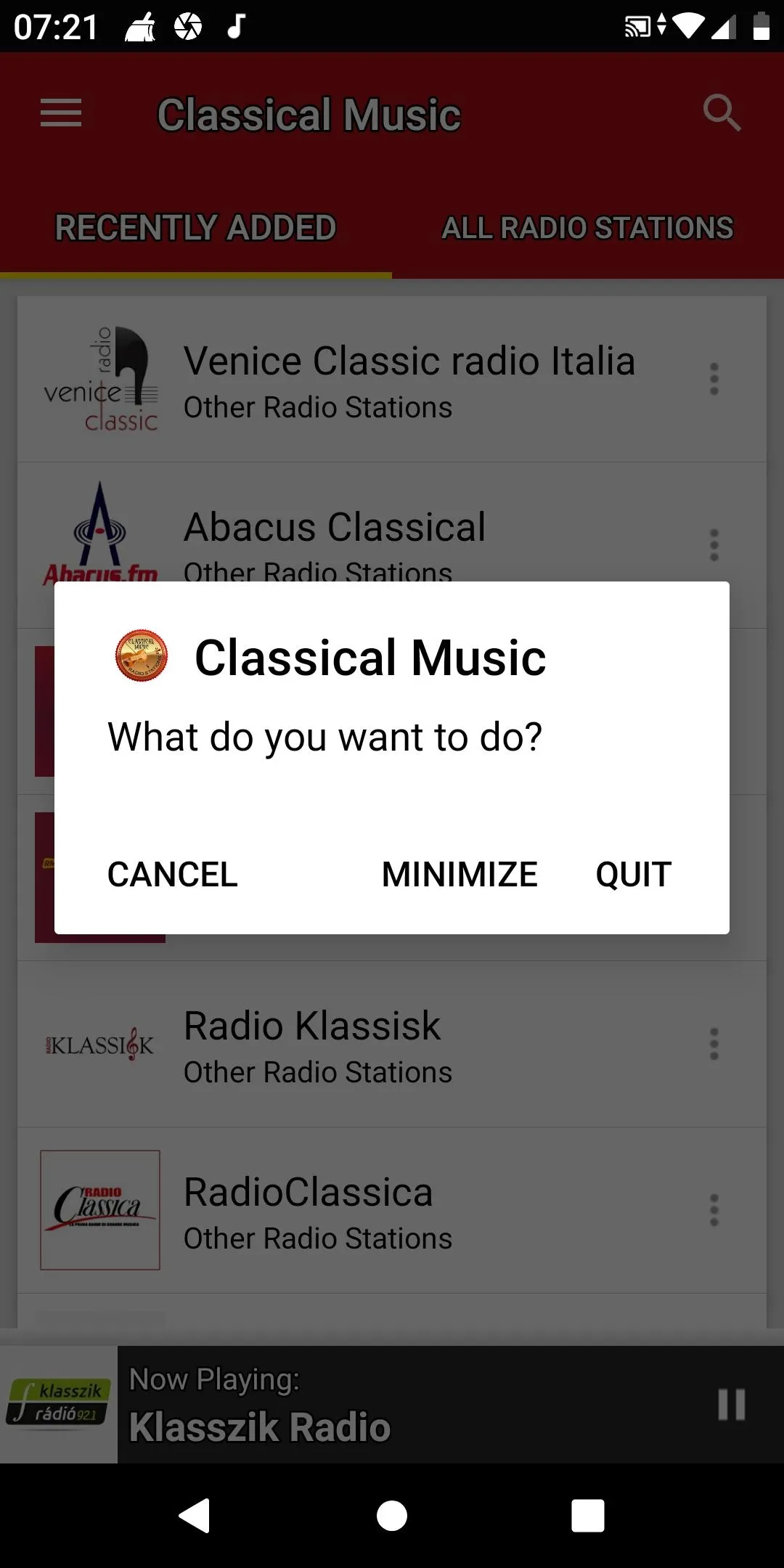 Classical Music Radio Stations | Indus Appstore | Screenshot