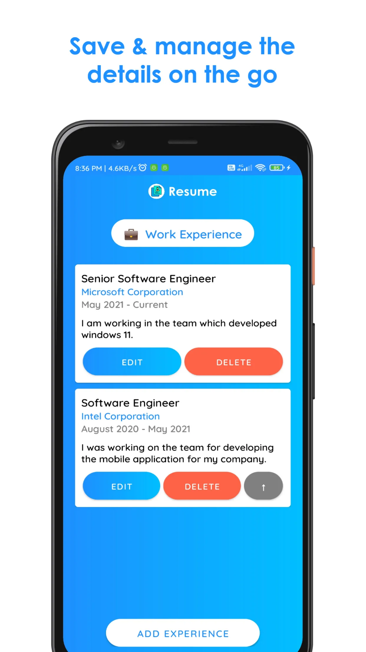 Resume Builder - CV Maker | Indus Appstore | Screenshot