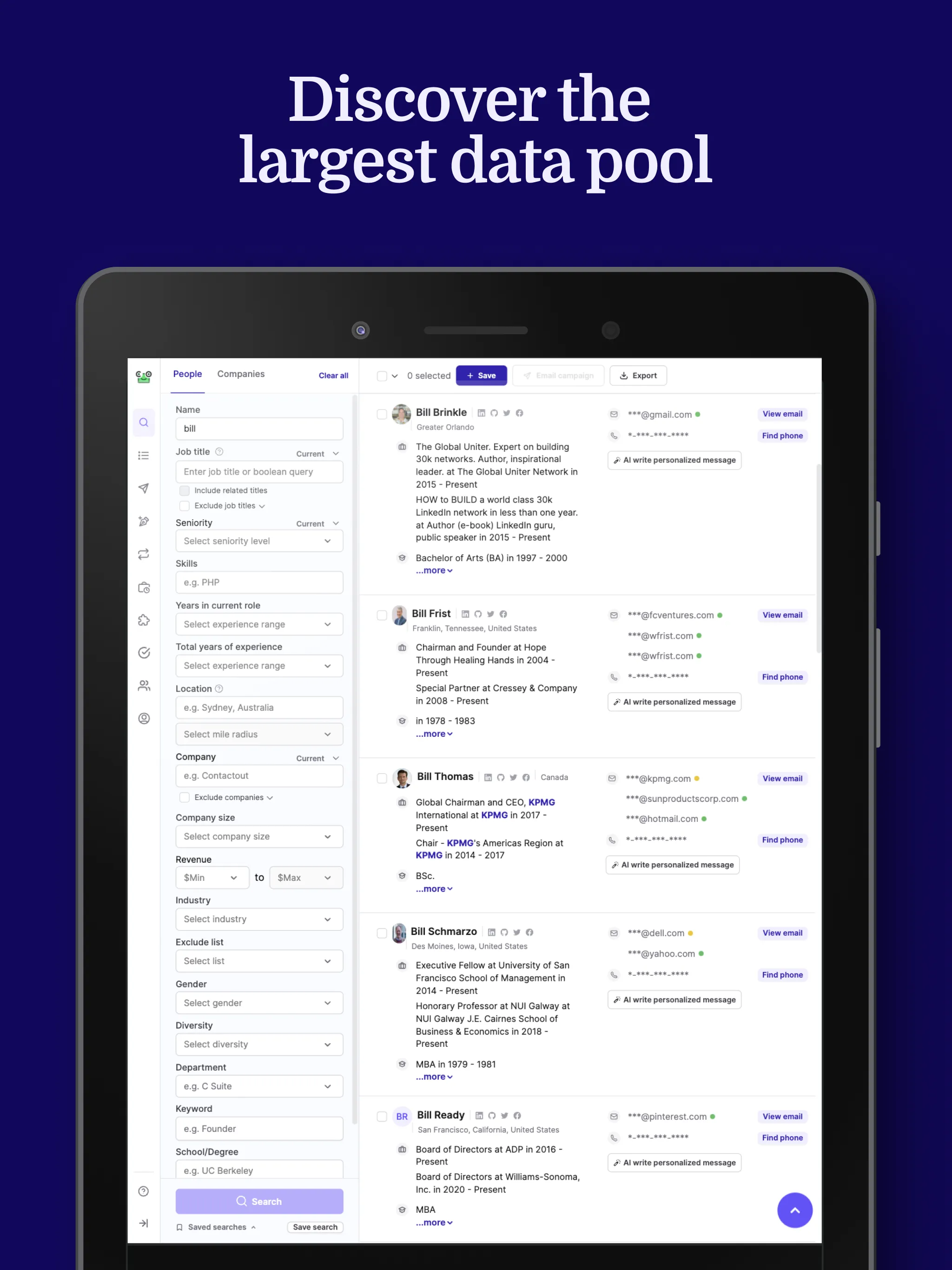 ContactOut - Find email/phone | Indus Appstore | Screenshot